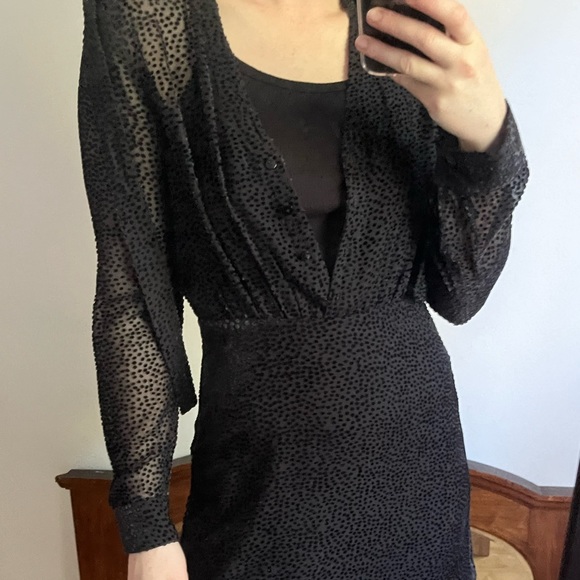 L’AGANCE navy mini dress - Picture 4 of 10